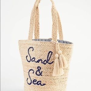 J Jill Sand and Sea tote bag